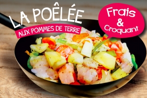 Poêlée de Pomme de terre de Noirmoutier